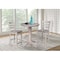 International Concepts 30 in. Round Pedestal Gathering Height Table with 2 Emily Counter Height Stools - 3 Piece Set K09-30RT-27B-S6172-2 - alternate 1